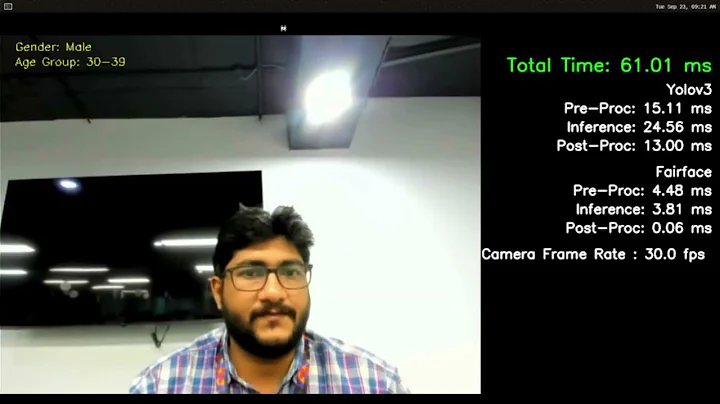 Renesas RZ/V2H age and gender classification sample application