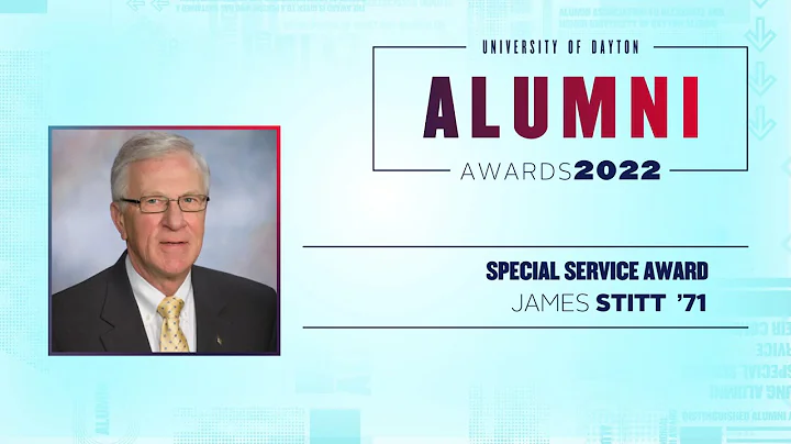 University of Dayton Alumni Awards 2022 - Special Service Award - James Stitt