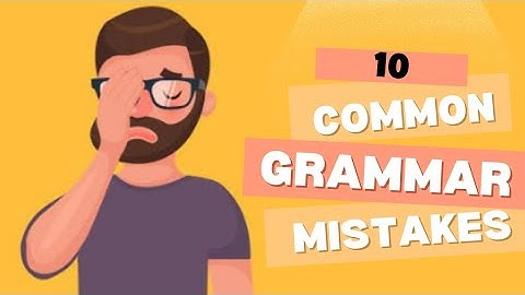 10 MOST COMMON MISTAKES in English Grammar - Error Identification & Correction #mistakes #english
