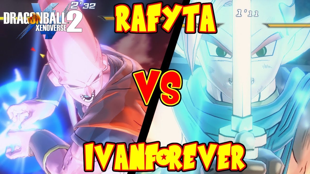 DRAGON BALL XENOVERSE 2 : RAFYTA VS IVANFOREVER ! COMBATE SAIYAJIN CON LOS NUEVOS PERSONAJES