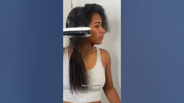 Attempting To Straighten My Curly Hair! - DayDayNews
