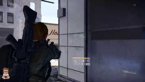 The Division 2 - Textures glitch - Buildings and objects at the H St NW (White House)