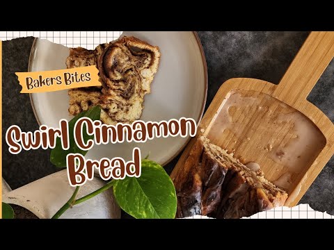 Swirl Cinnamon Bread | Easy Recipes | Heavily Delight | Bakers Bites