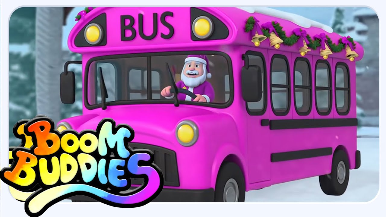 Las Navidad Ruedas del Autobús Día Festivo Especial🎄✨y más Rimas Infantiles