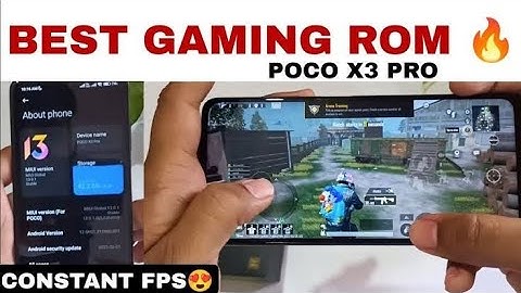 poco X3 pro best custom rom 90fps with more stable