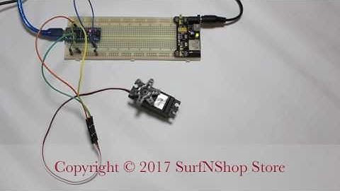 Continuous Rotation Servo DS04-NFC Demonstration