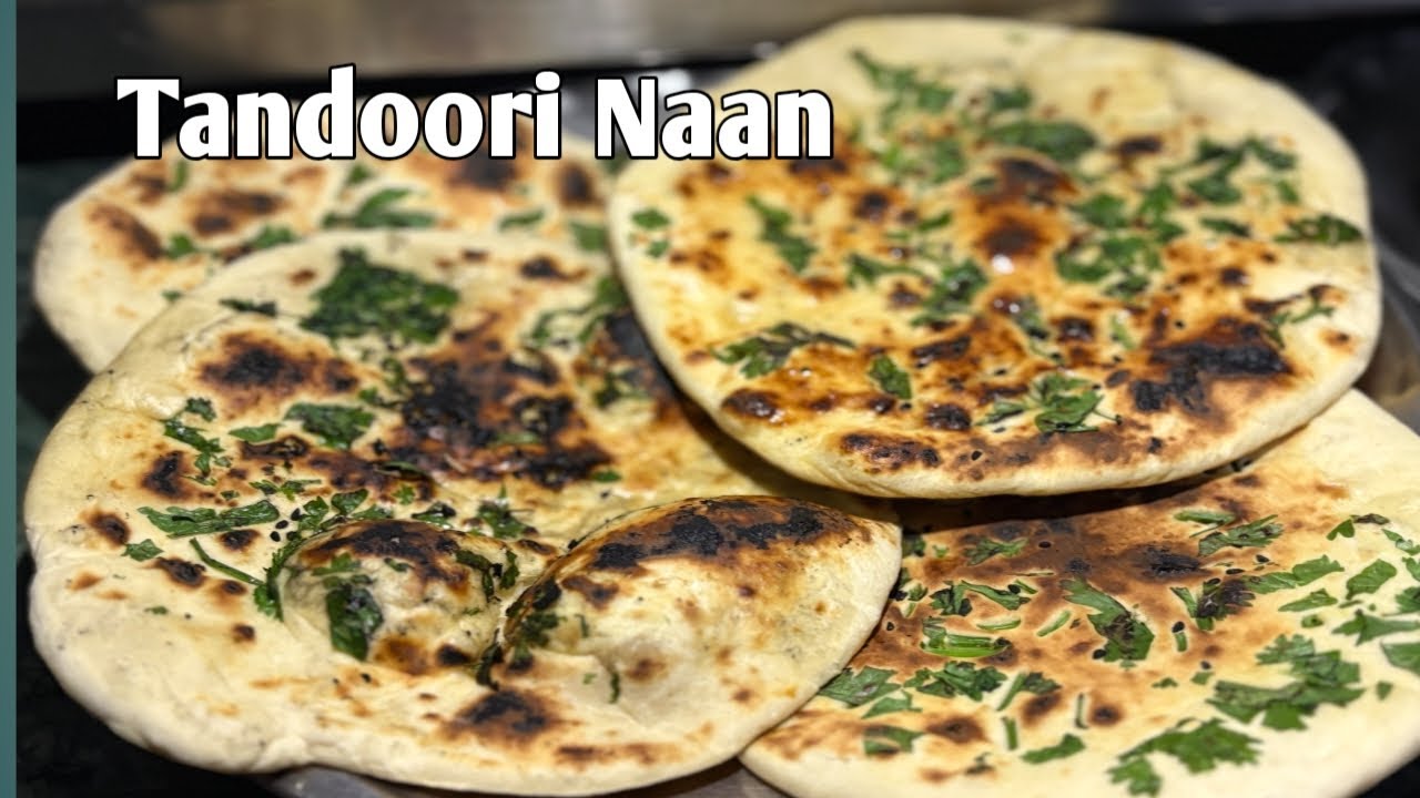 Tandoori Naan recipe |Tandoori butter naan recipe at home | No oven no Yeast | pan se bnao naan 2026
