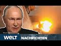 PUTINS PLÄNE: "Bevor es an die Front kommt"! Moskau meldet Bombardierung westlicher Waffen I STREAM