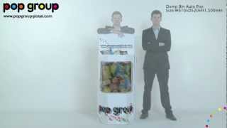 Dump Bin Auto Pop™, By POP Group!
