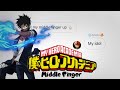 Middle Finger | MHA Lyric Prank | Ft, Dabi, Toga and Shigaraki