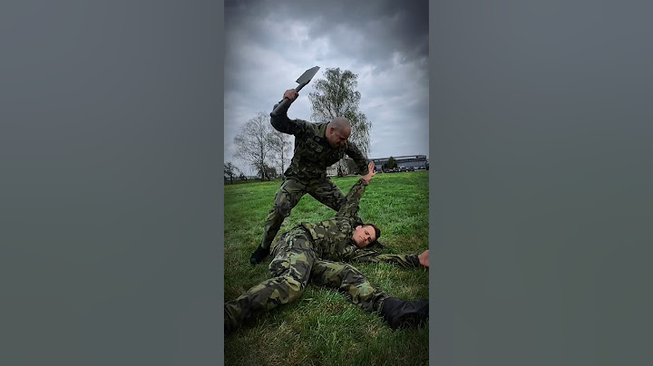 Jak vypadá BOJ Z BLÍZKA v Armádě ČR?💪