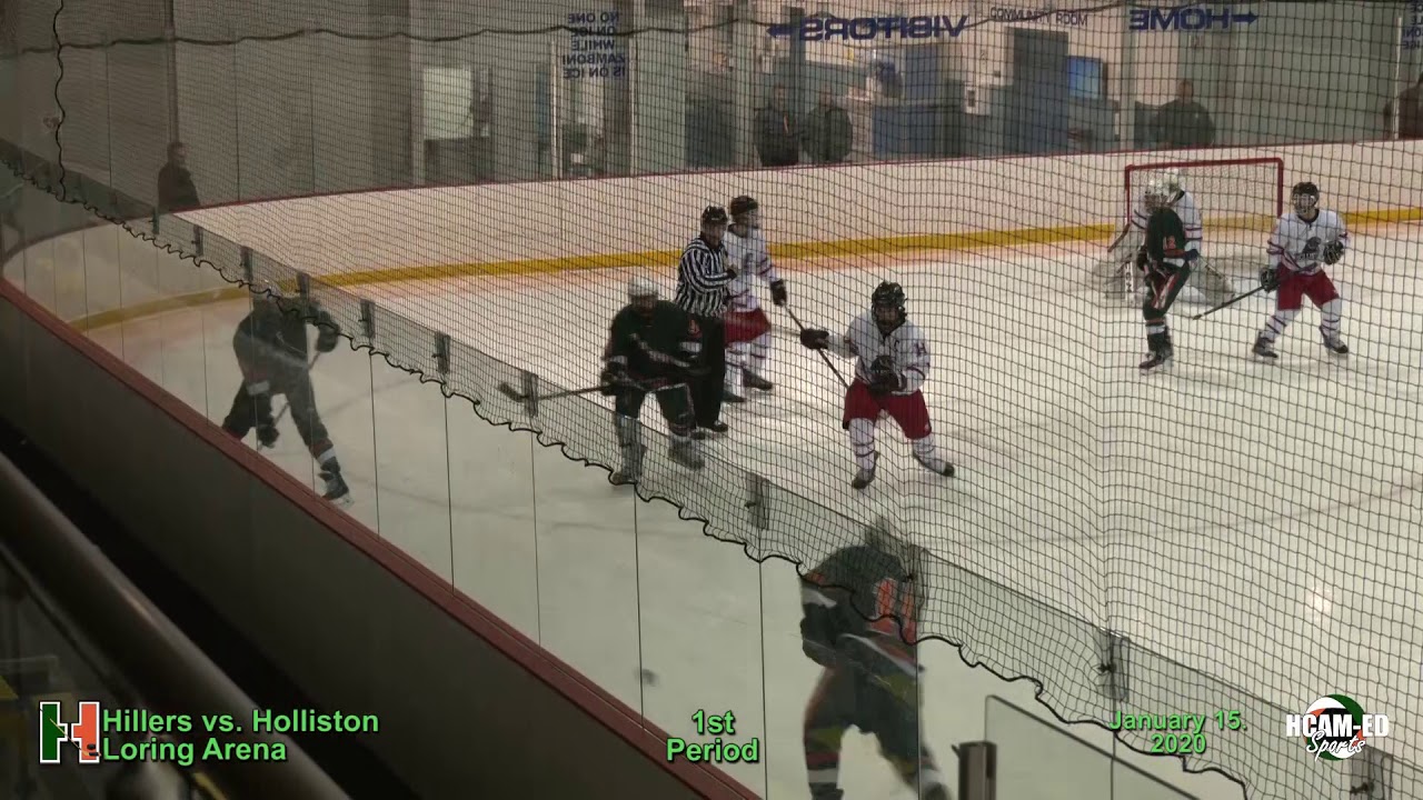 Hiller Varsity Hockey vs. Holliston YouTube