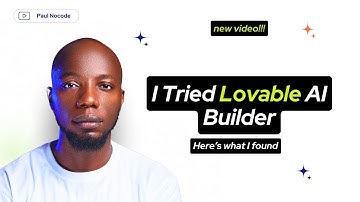 I Tried Lovable.dev So You Don
