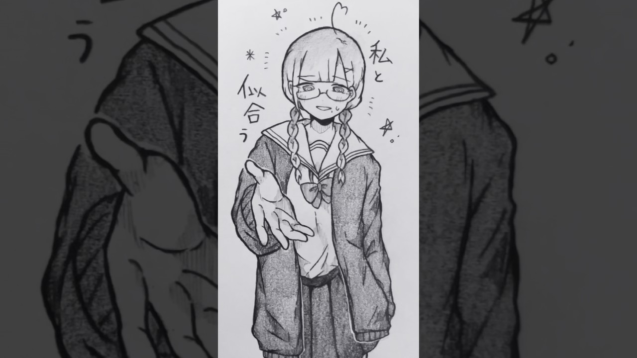 mosimosi？ #創作 #illustration #イラスト #アナログ絵 #short #shorts