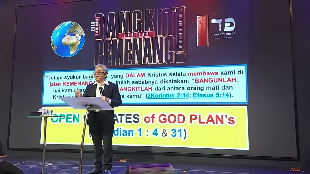 AJ buka pintu di tahun Pey Dalet 5784, ikuti RENCANA TUHAN
