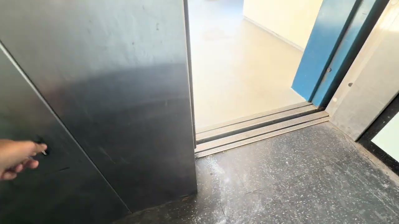 Vandalized Schindler RT Hydraulic Elevator at 34085 Pacific Coast Hwy, Dana Point CA