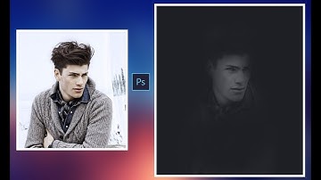 Dark Tone Portrait Photo Effects - Photoshop Tutorial | YZ Creation