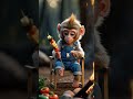 a cute little monkey. #shorts