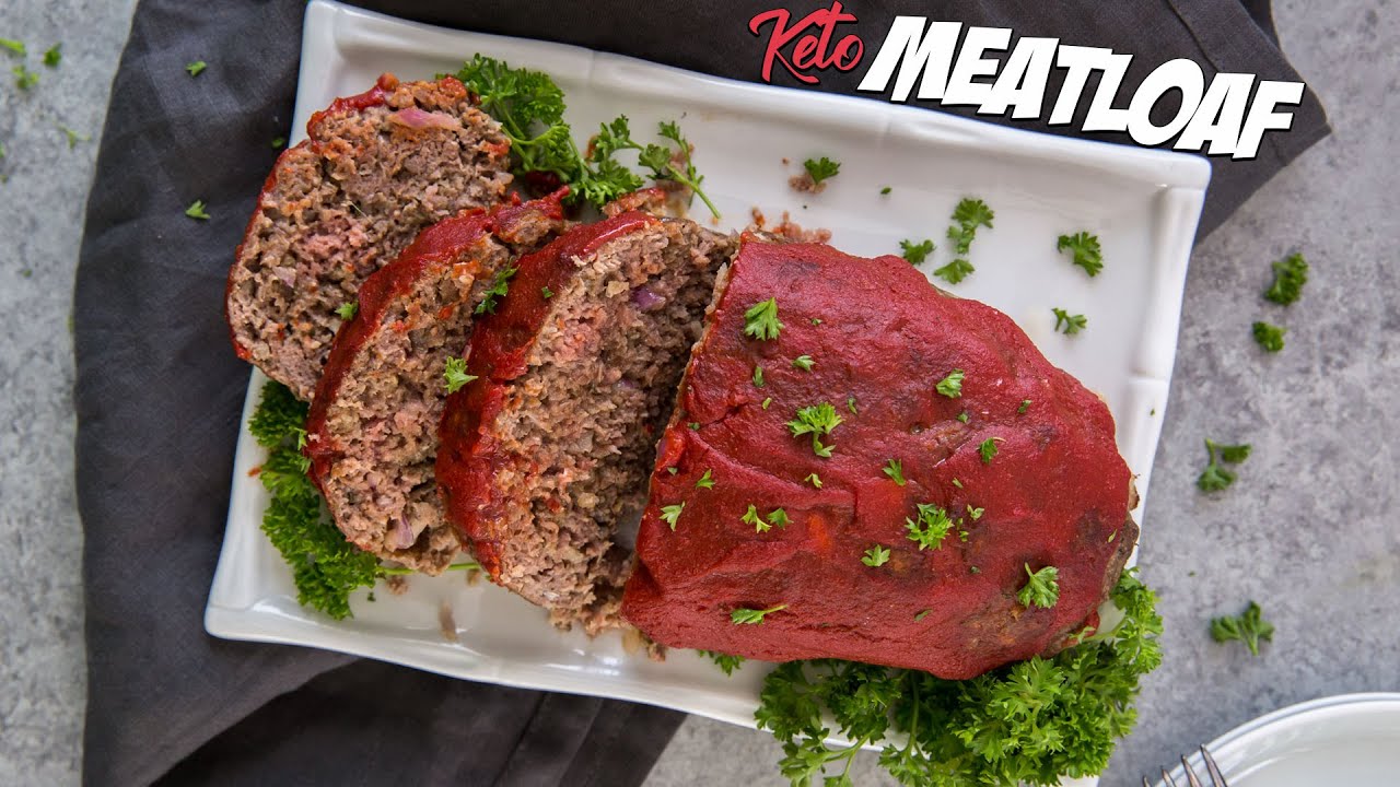 How to Make Keto Meatloaf | Easy Low Carb Recipe - YouTube