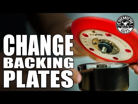 How To Change Backing Plates - TORQX Dual Action Polisher - Chemical Guys