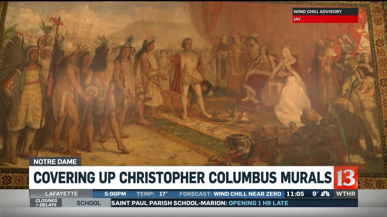 Covering Up Christopher Columbus Murals YouTube