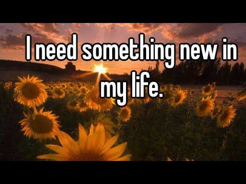 Do something new in my Life Lord. - YouTube