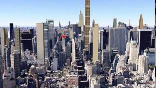 Future New York Skyline on the Rise