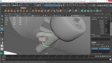 maya modeling tutorial : Modeling Wheel Conecter