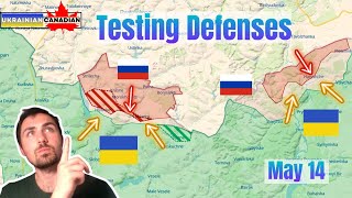 Russia-Ukraine War Map Update / May 14, 2024 / Russia Continues It's Push in Kharkiv Oblast!