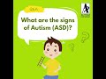 About Autism #ASD - What are the signs of Autism Spectrum Disorder (#ASD)?