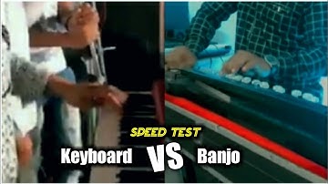🔥 Speed Banjo Playing 🔥 With Keyboard | #short #ytshort #Banjo | Banjo Touch