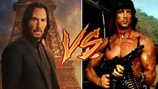 John Wick vs Rambo