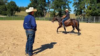Casper's First Ride Back . . . in the Big Arena