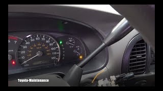 Tire Pressure Light flashing - easy bypass