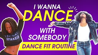 WHITNEY HOUSTON 'I Wanna Dance with Somebody' | FUN and ENERGIZING dance fitness routine