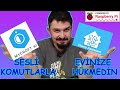 Ev yapımı yapay zekalı sesli asistanım ile ev otomasyonu yaptım...(Mycroft-Home Assistant Kurulumu)