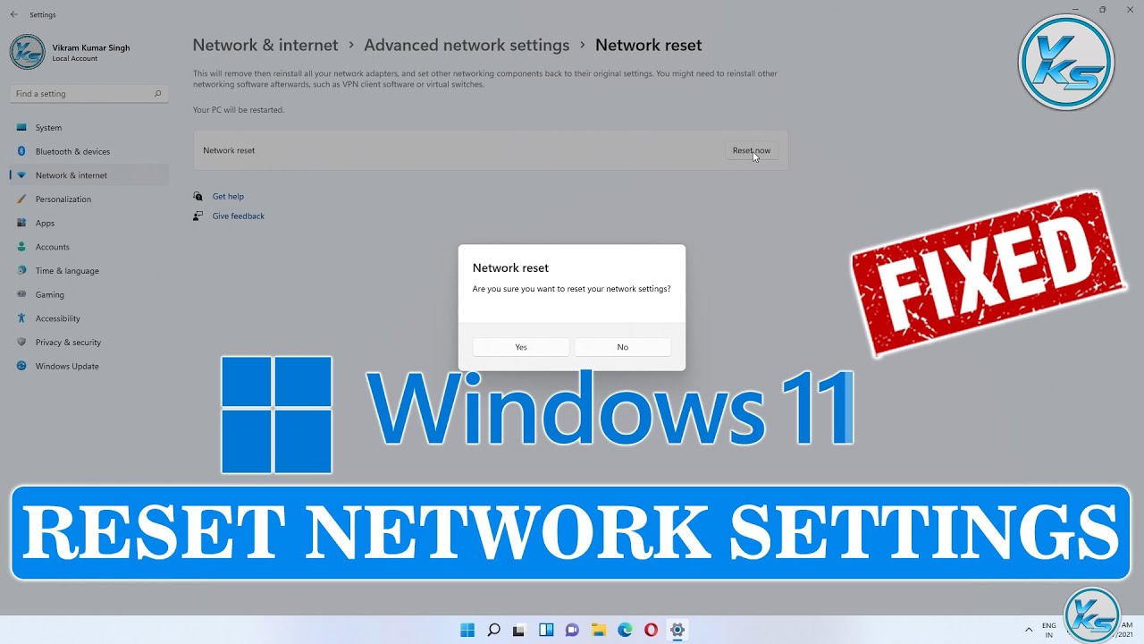 How To Reset Network Settings in Windows 11 To Fix Internet Connection ...