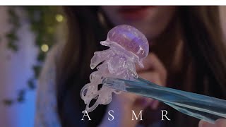 ASMR Eye Cleansing with an Ice Compress Ocean Theme 🌊🐡🐚 ||| 
