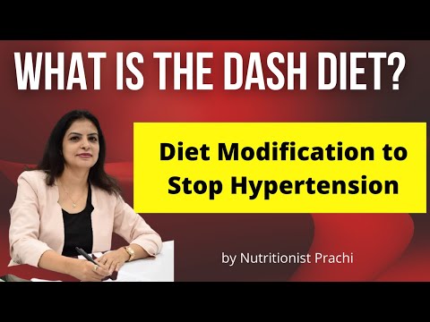 What is DASH diet? How does it help to reduce hypertension|| Diet modification to stop Hypertension?