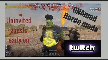 7 days to die - GNAmod Horde mod -  Twitch stream - S6 E1 - New beginning