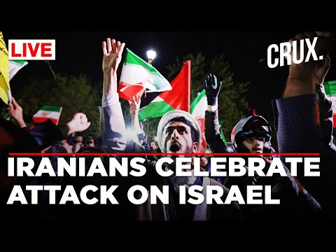 Celebrations In Iran After Massive Drone Attack On Israel 
