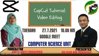 Capcut Basic Tutorial TLE SCDC KMM
