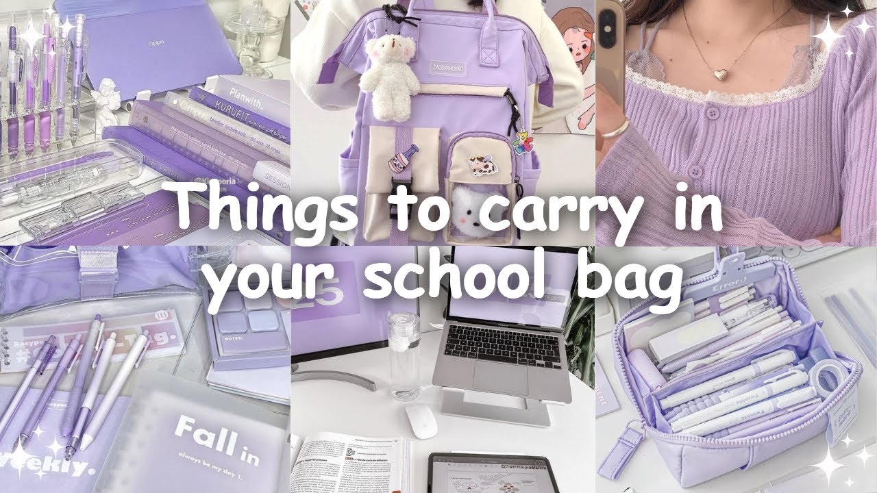 Things to Keep In Your School Bag | BACK TO SCHOOL 2024