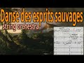 Danse des esprits sauvages [Score Video / partition] Yanik Fillion-Murphy [string orchestra]