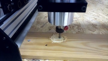 First Test Cut with XYZ-Carve CNC ROUTER!