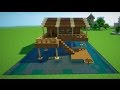 ДОМ НА ВОДЕ В МАЙНКРАФТ (WATER HOUSE MINECRAFT)