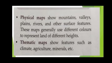 Geography ICSE syllabus Class-6 Lesson-Representation og Geographical features part -1 in English