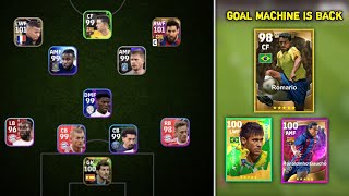 Romario ?? - The Goal machine Is Back | eFootball 2024 Mobile