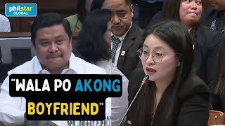 Alice Guo itinanggi na may boyfriend na tumulong sa kanya noong na-raid ang POGO