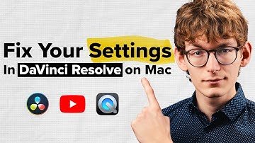 De beste instellingen voor DaVinci Resolve op Mac